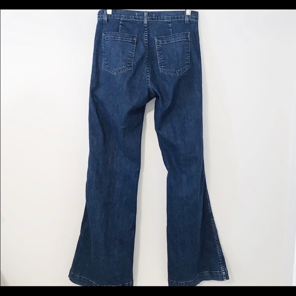 J Brand High Waisted Wide Leg Denim Pant - Picture 3 of 5
